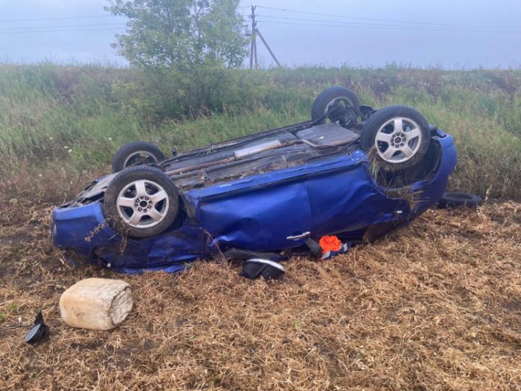 В ДТП в Сасовском районе погиб водитель опрокинувшегося Lifan