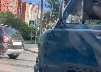 На улице Крупской в Рязани произошла дорожная авария