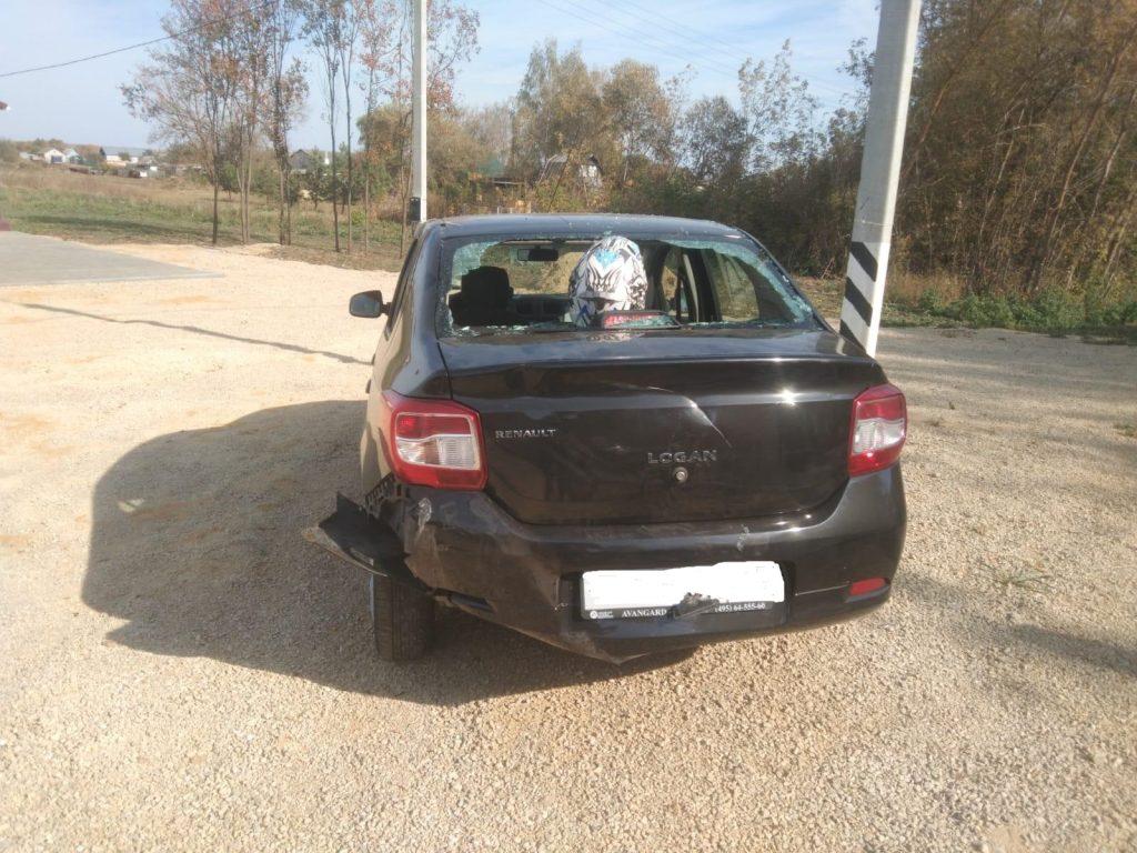 В ДТП в Сараевском районе пострадал 58-летний мотоциклист