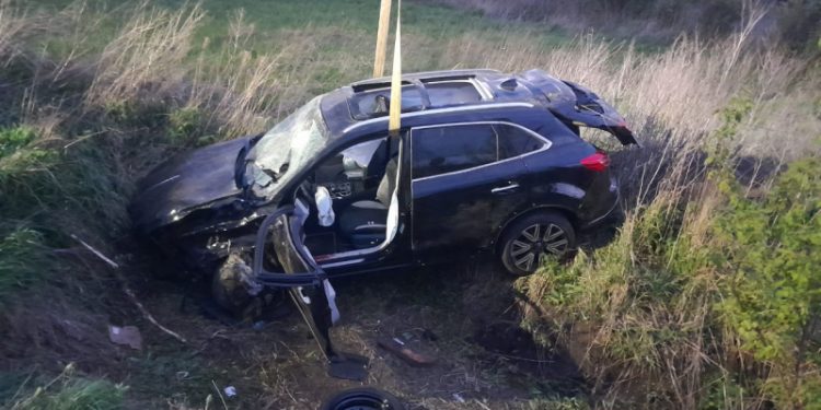 В Сараевском районе при опрокидывании легковушки погиб 18-летний молодой человек