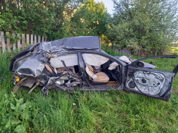 В ДТП в Рыбновском районе пострадали два человека