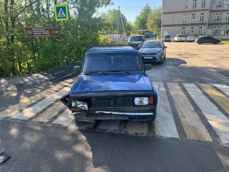 В ДТП в Клепиковском районе пострадал 37-летний мотоциклист