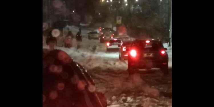 Жители рязанской Дашково-Песочни возмущены нечищенными дорогами