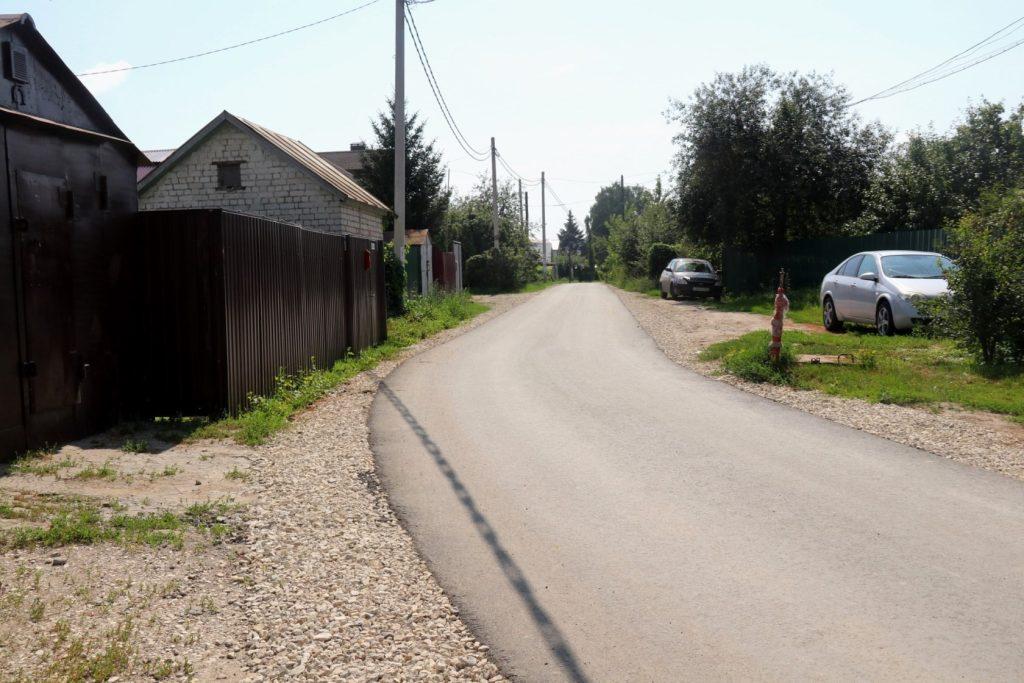 В рязанском Канищеве прошла приемка отремонтированных дорог