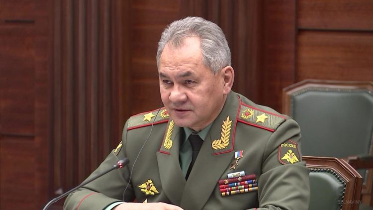 Шойгу заявил, что наступление на Украине замедляется сознательно