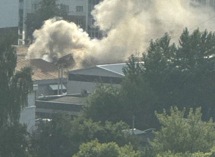 За «Барсом на Московском» в Рязани 15 июля случился пожар