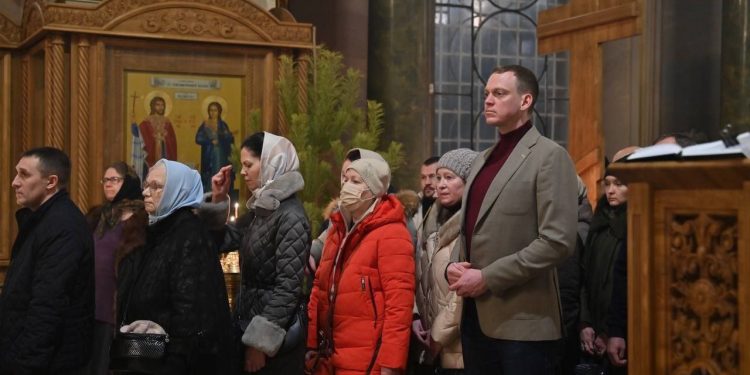 Рязанский губернатор Малков принял участие в богослужении в Христорождественском соборе Рязанский губернатор Малков принял участие в богослужении в Христорождественском соборе