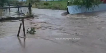 Бурный мегаливень в Татарстане топит дороги и рушит постройки