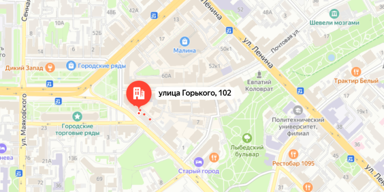 С 13 по 30 сентября по улице Горького перекроют движение транспорта С 13 по 30 сентября по улице Горького перекроют движение транспорта