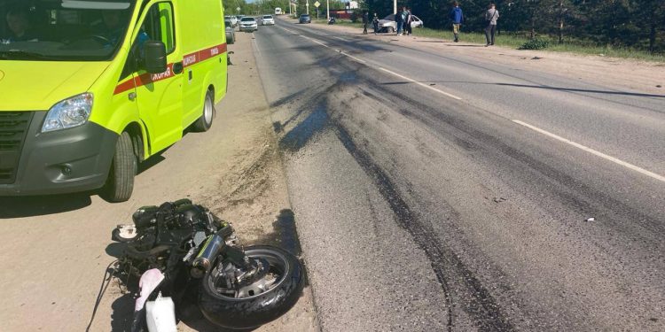 В ДТП под Рязанью погиб 42-летний мотоциклист