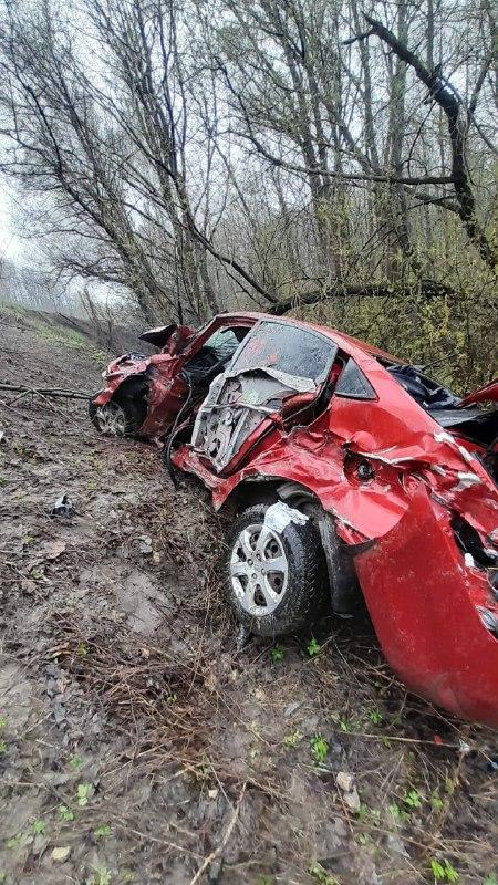 При опрокидывании автомобиля в Касимовском районе пострадал 31-летний водитель