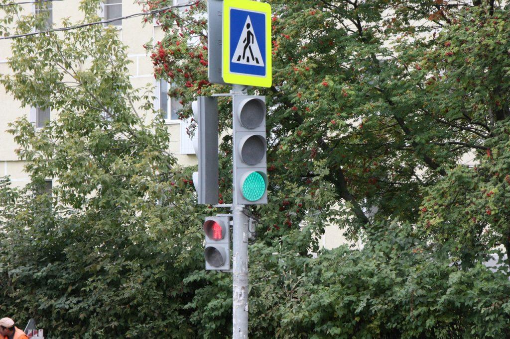Два новых светофора установили в Рязани