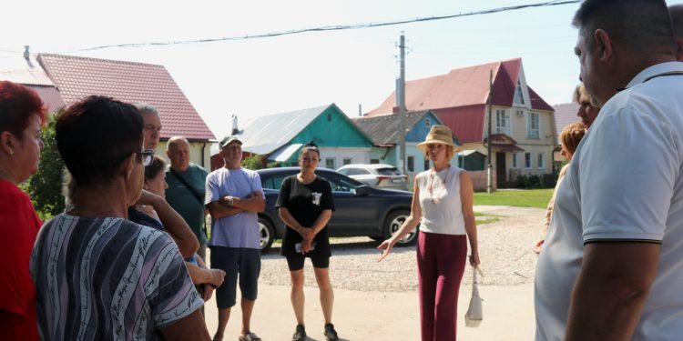 В рязанском Канищеве прошла приемка отремонтированных дорог