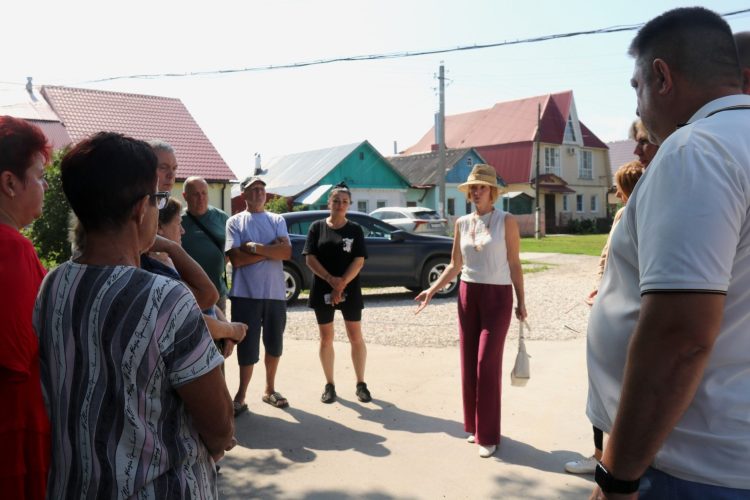 В рязанском Канищеве прошла приемка отремонтированных дорог