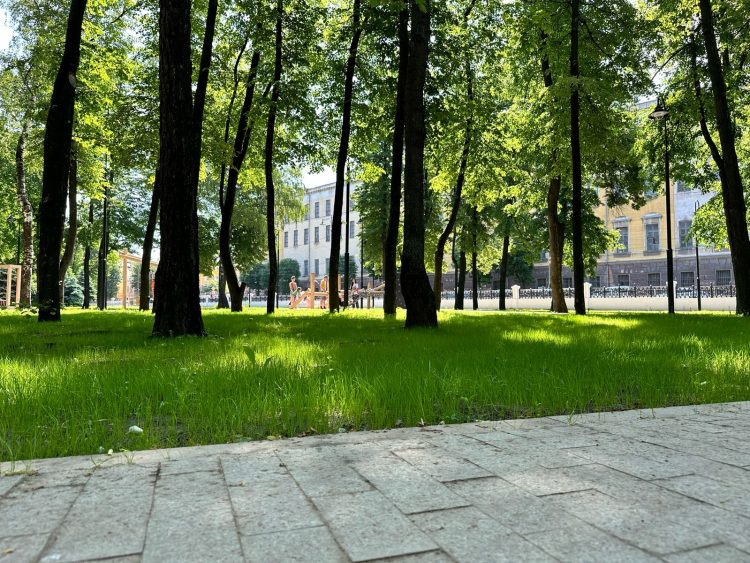 Представители мэрии Рязани осмотрели благоустройство Кремлевского сквера