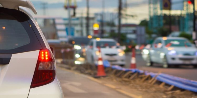 На Северной окружной 21 мая парализовало движение из-за дорожных работ