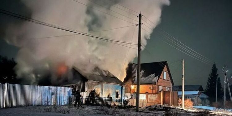 При пожаре в Касимовском округе погибла 55-летняя женщина