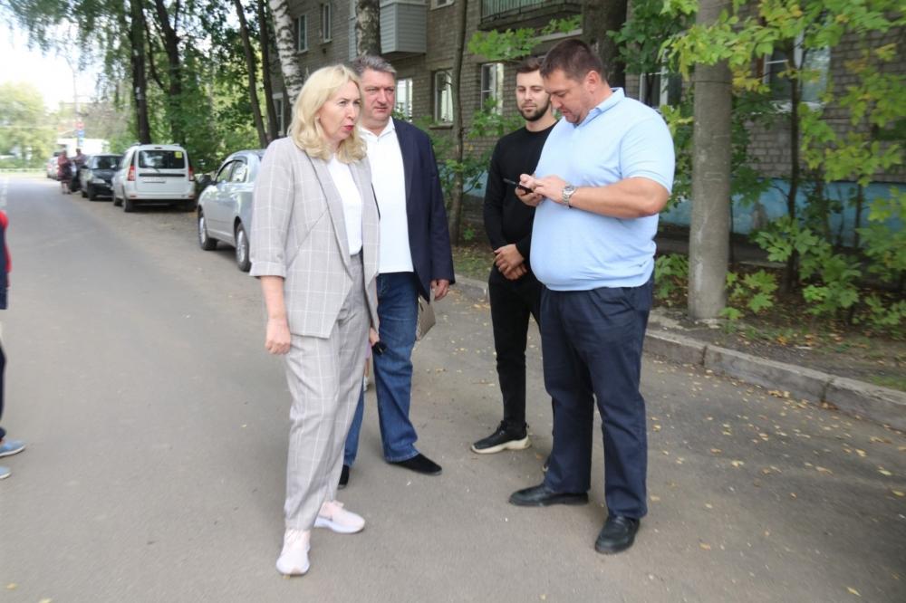 В Рязани прошла приемка отремонтированного участка дороги на улице Лизы Чайкиной