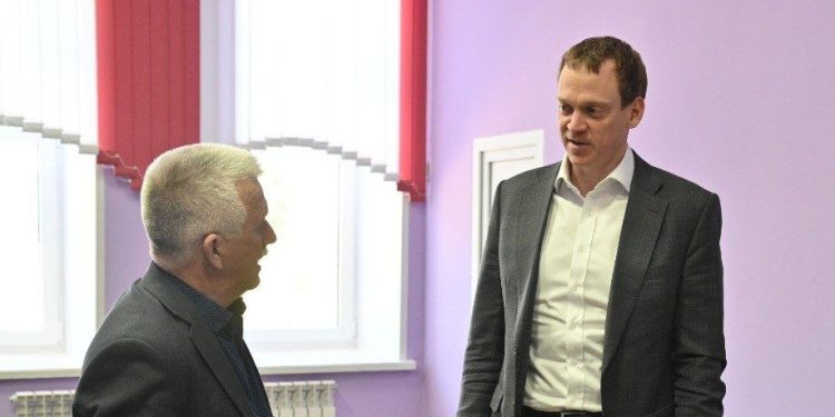 Рязанский губернатор Малков посетил Ижевскую школу в Спасском районе Рязанский губернатор Малков посетил Ижевскую школу в Спасском районе