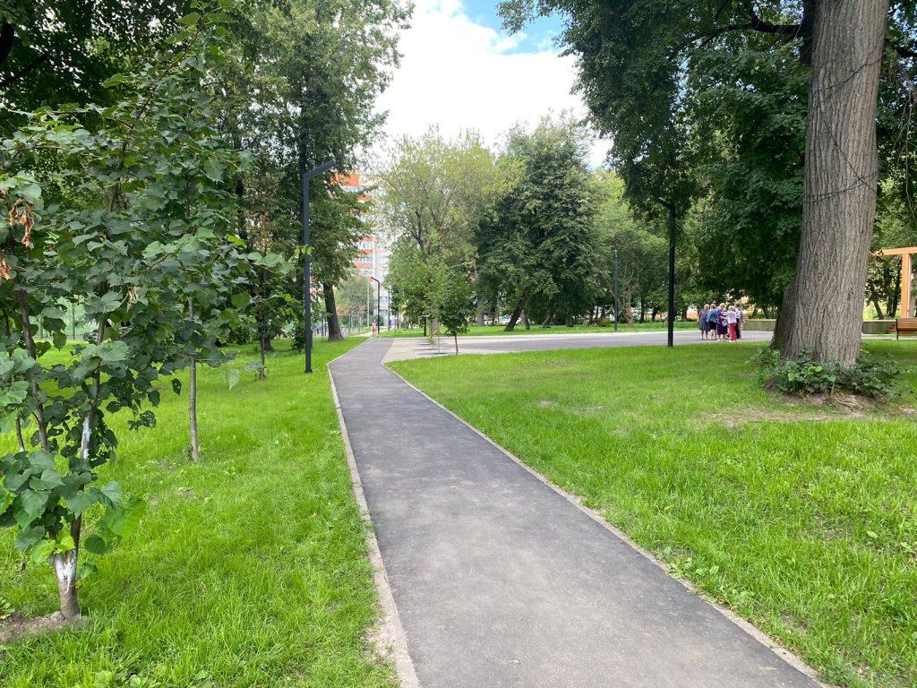 В рязанской Новопавловской роще завершился очередной этап благоустройства
