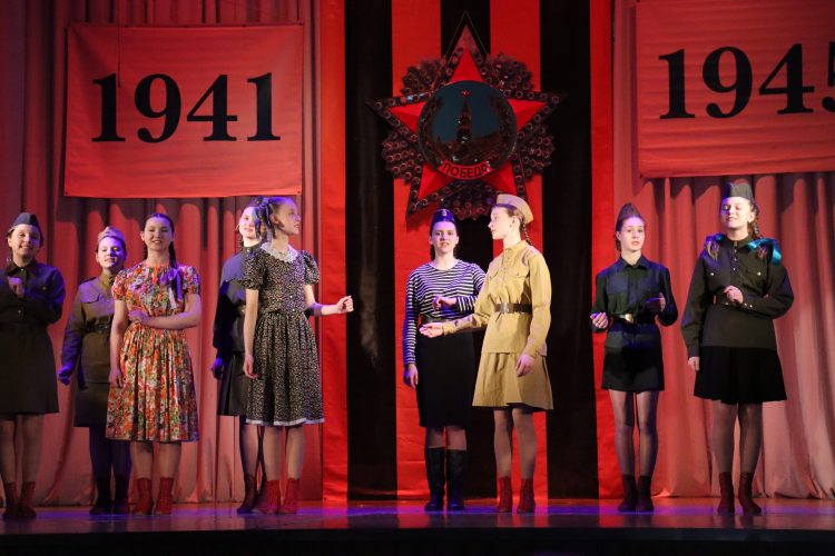 В рязанском Дворце детского творчества прошел концерт "Салют, Победа!"