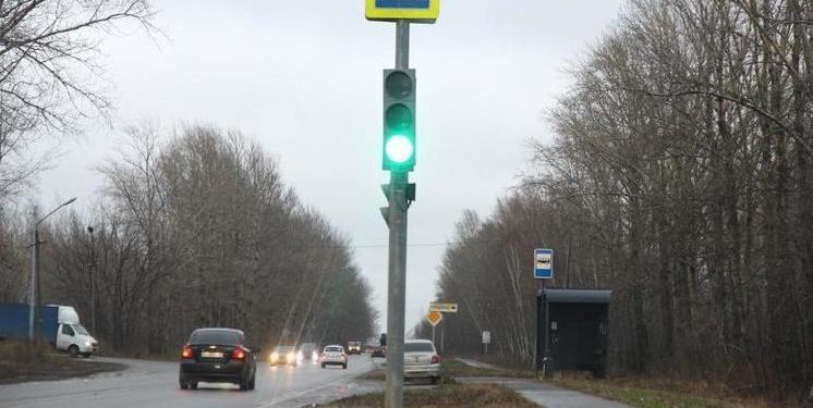 Около рязанского завода "Центролит" установили новый светофор за 5 миллионов рублей Около рязанского завода «Центролит» установили новый светофор за 5 миллионов рублей