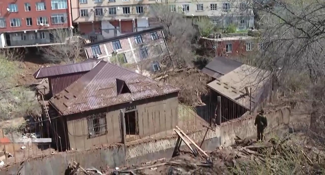 Разрушительные последствия наводнения в Дагестане Разрушительные последствия наводнения в Дагестане