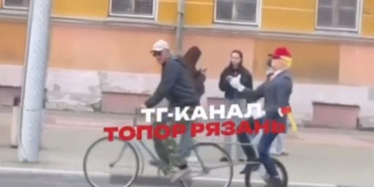 Дональд Трамп появился на Первомайском проспекте в Рязани