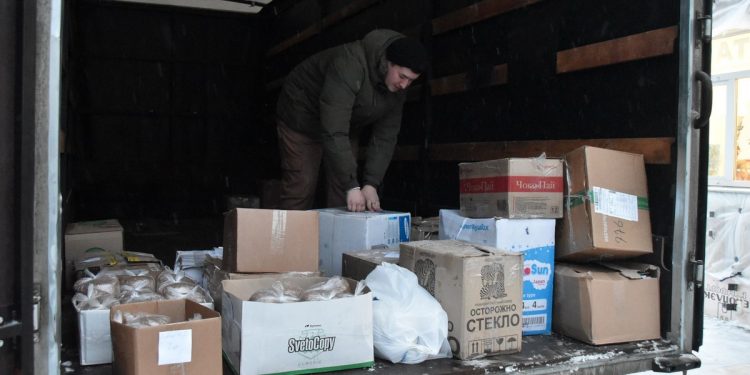 Еще одна группа рязанских волонтеров отправилась на Донбасс Еще одна группа рязанских волонтеров отправилась на Донбасс