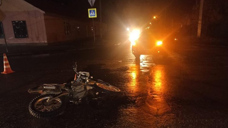 В ДТП в рязанском Спасске пострадал управляющий мотоциклом подросток