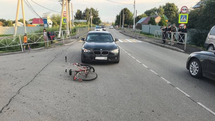 В Спасском районе в ДТП пострадала 17-летняя девушка-велосипедист