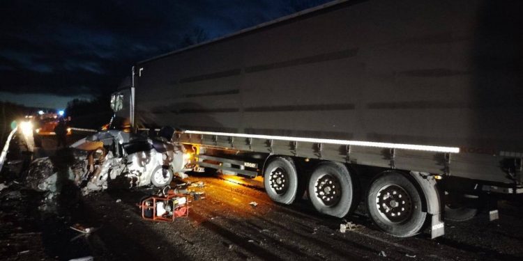 В Сети опубликовали фото с места смертельного ДТП в Сасовском районе