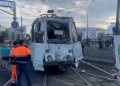 Десять человек пострадали при столкновении двух трамваев в Бурятии