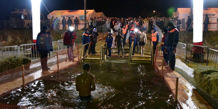 Администрация Рязани: в Крещенских купаниях приняли участие 1760 человек