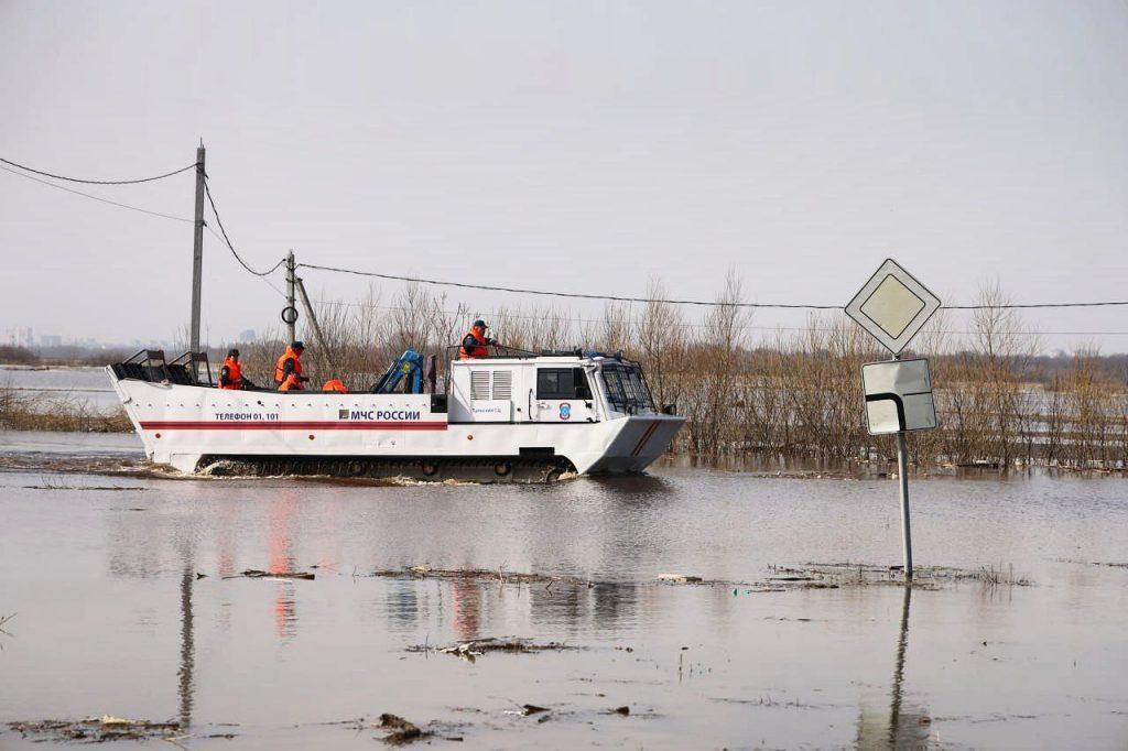 Рязанский губернатор Малков проверил обстановку на затопленных территориях