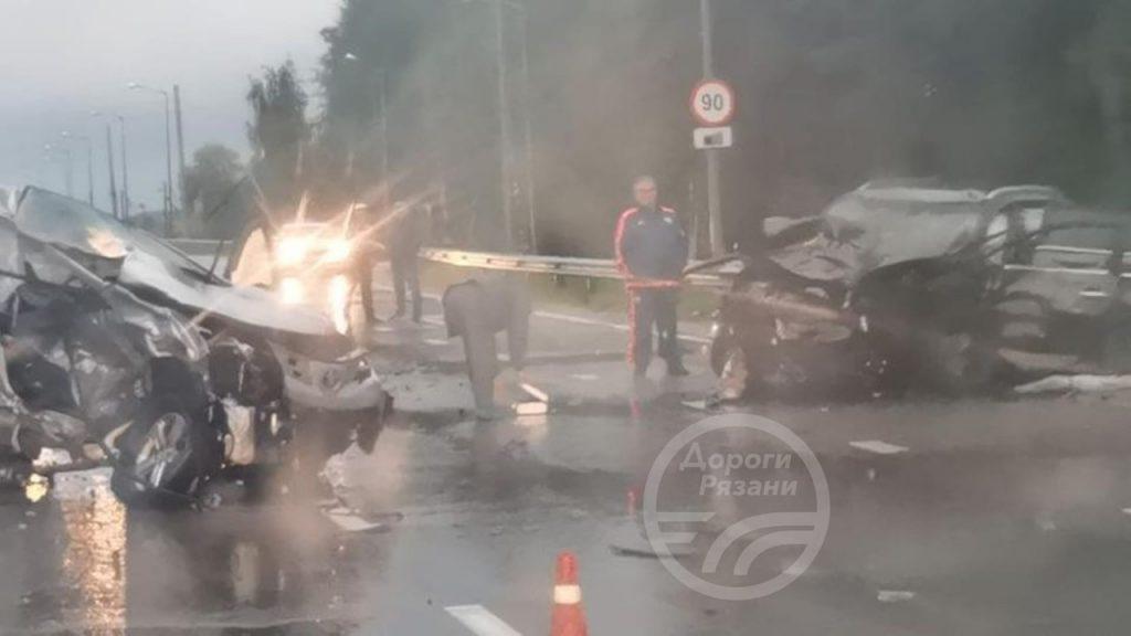 На Солотчинском шоссе в ДТП погиб 24-летний водитель "Toyota"