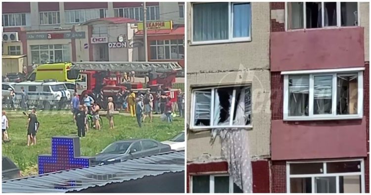 В Башкирии в многоэтажке произошёл взрыв
