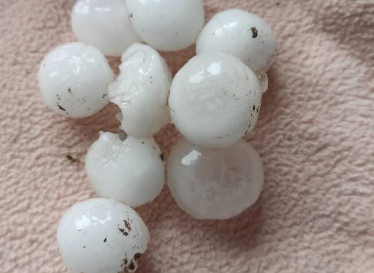 4 июля в Рязанском районе выпал крупный град