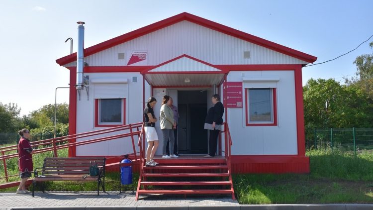 В селе Демушкино Сасовского округа построили новый ФАП