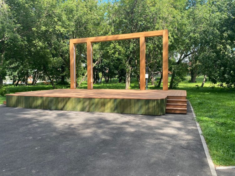 В рязанской Новопавловской роще завершился очередной этап благоустройства