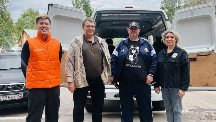 Рязанские волонтеры отправили гуманитарную помощь в зону СВО