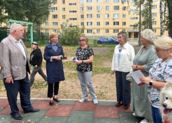 В рязанском Канищеве прошла приемка трех детских площадок В рязанском Канищеве прошла приемка трех детских площадок