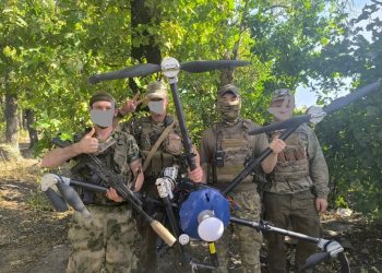 Рязанский боец сбил украинский беспилотник «Баба Яга» в честь Дня города