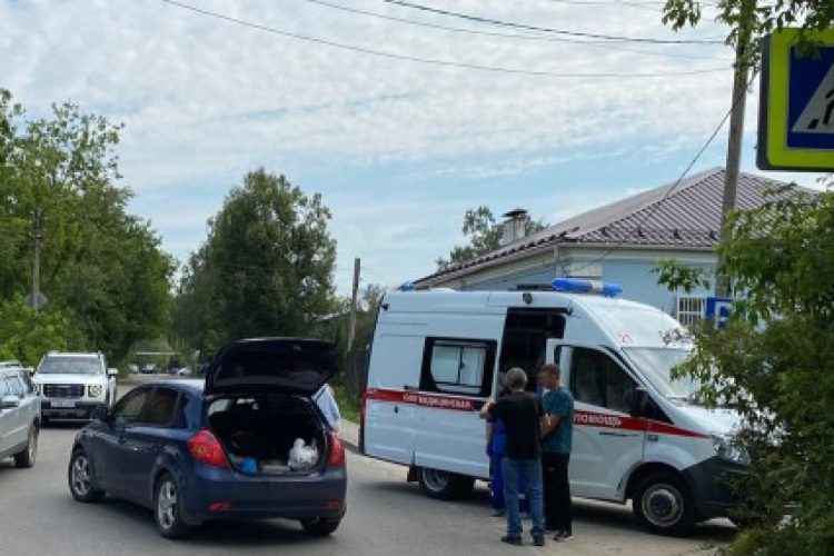 На улице Соколовской в Рязани иномарка наехала на подростка