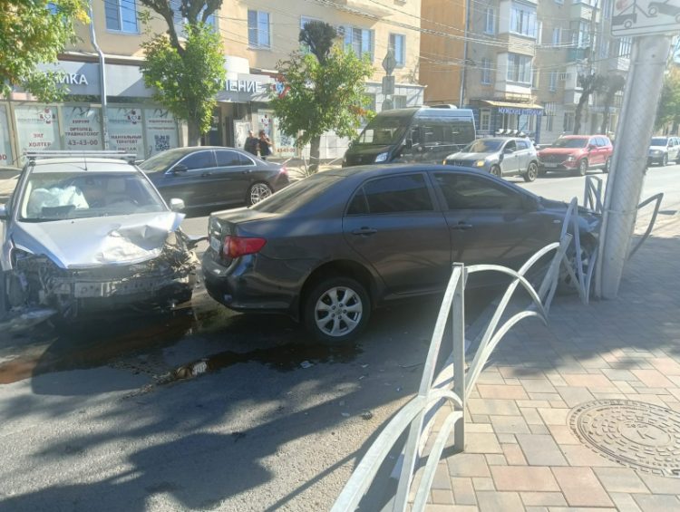 В ДТП в центре Рязани пострадали два человека, в том числе 5-летний ребенок