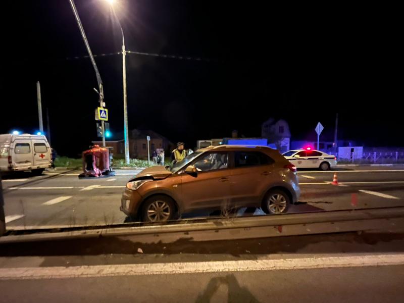 В ДТП в Рыбновском районе пострадал 72-летний пенсионерка
