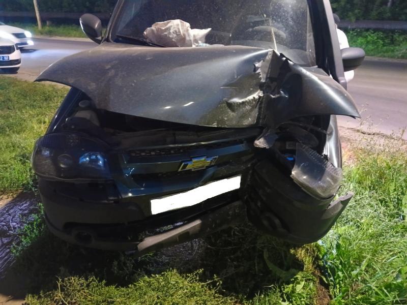 В ДТП на улице Промышленной пострадали двое взрослых и двое детей