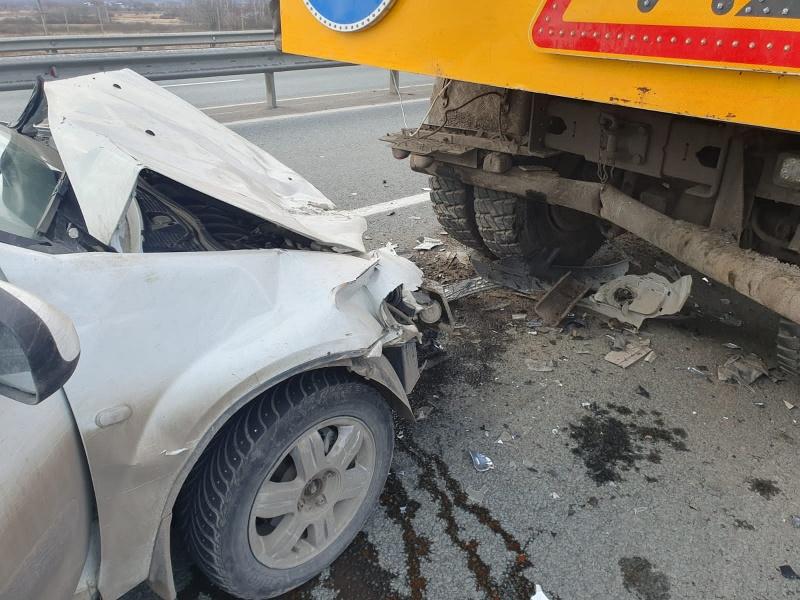 В ДТП в Рыбновском районе пострадал 47-летний водитель легковушки