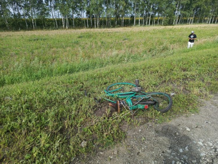 В Александро-Невском районе водитель автомобиля насмерть сбил 51-летнего велосипедиста