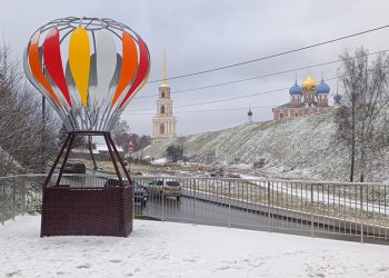 В Рязани появился смотровой воздушный шар